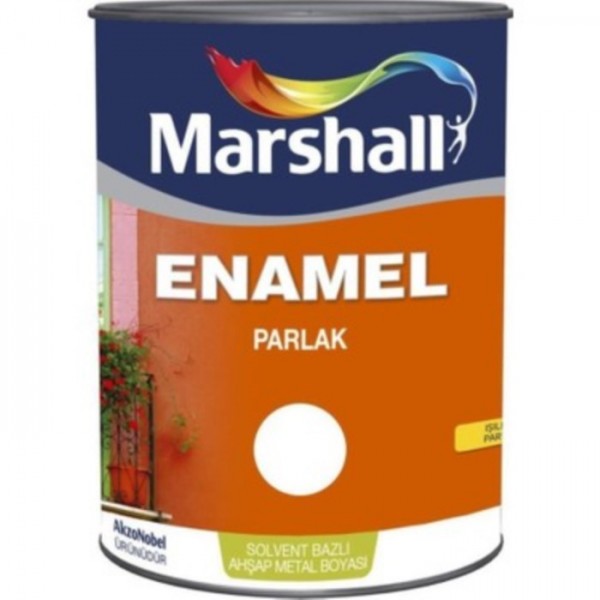 Enamel Parlak Beyaz 0,75 L...