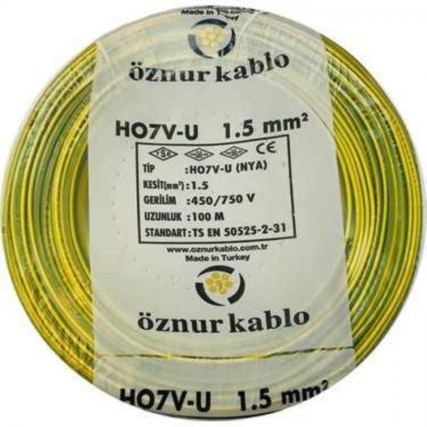 Nya Kablo 2,5 Mm (100 Mt)